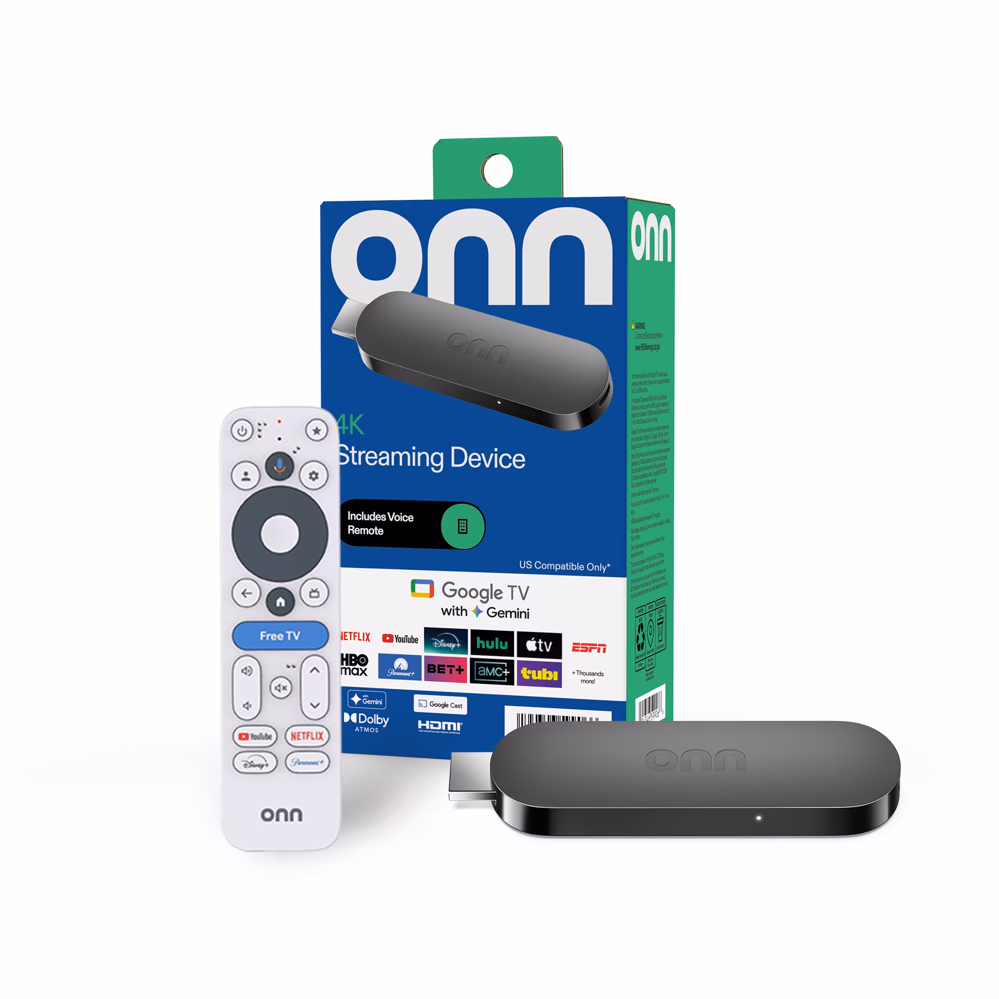 onn. Google TV 4K Streaming Stick